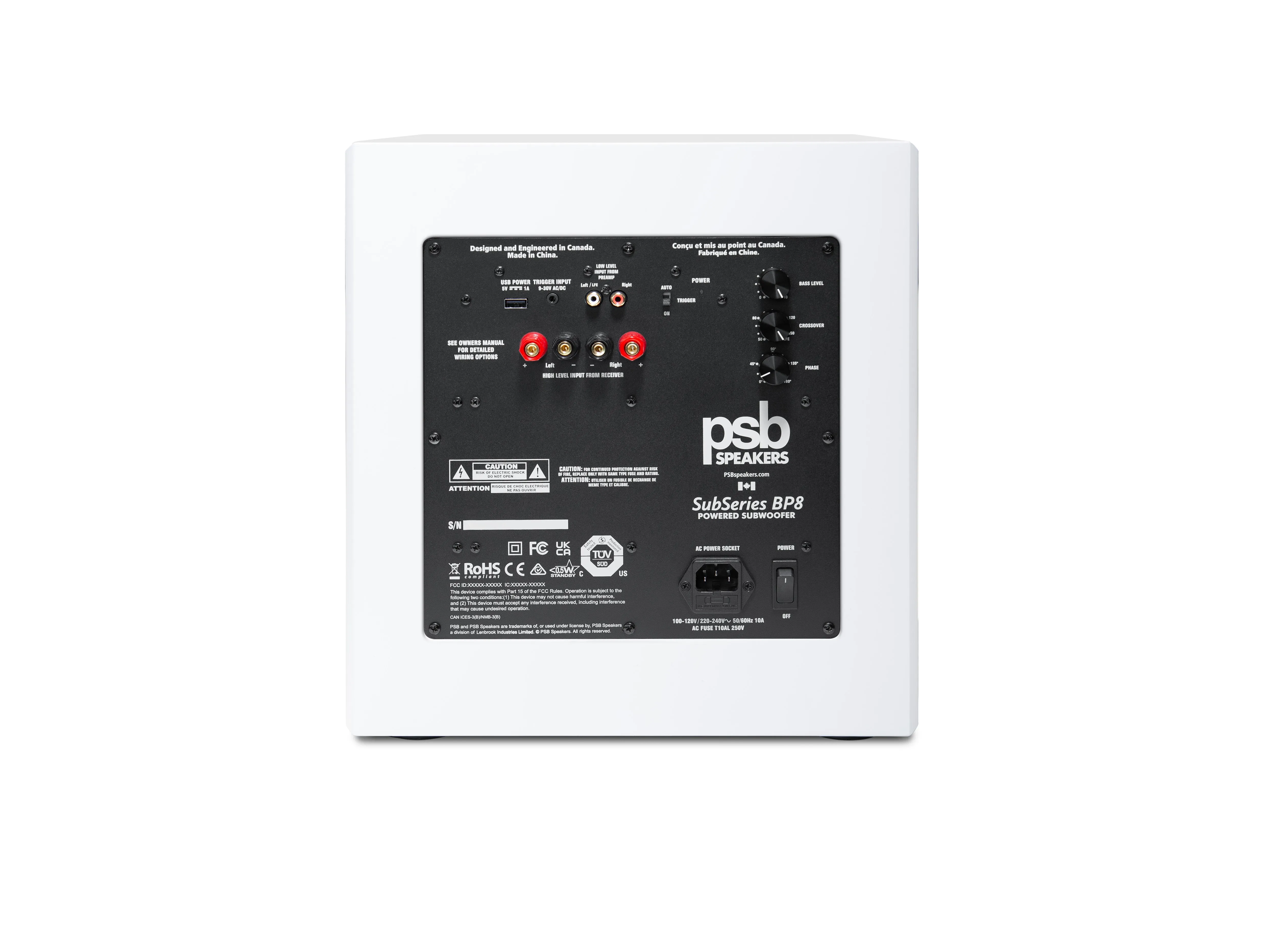 PSB Subseries BP8 Powered Subwoofer
