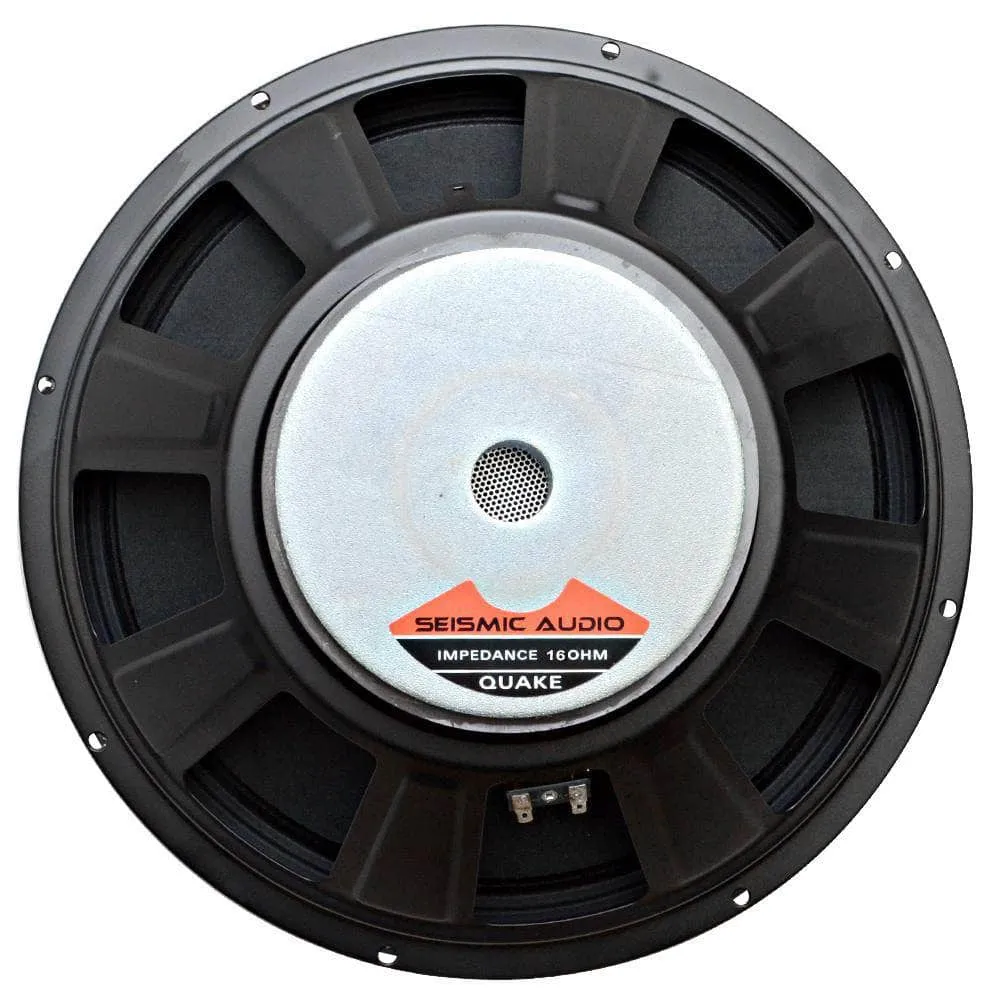 Quake 15" Steel Frame Speaker Driver 16 Ohm