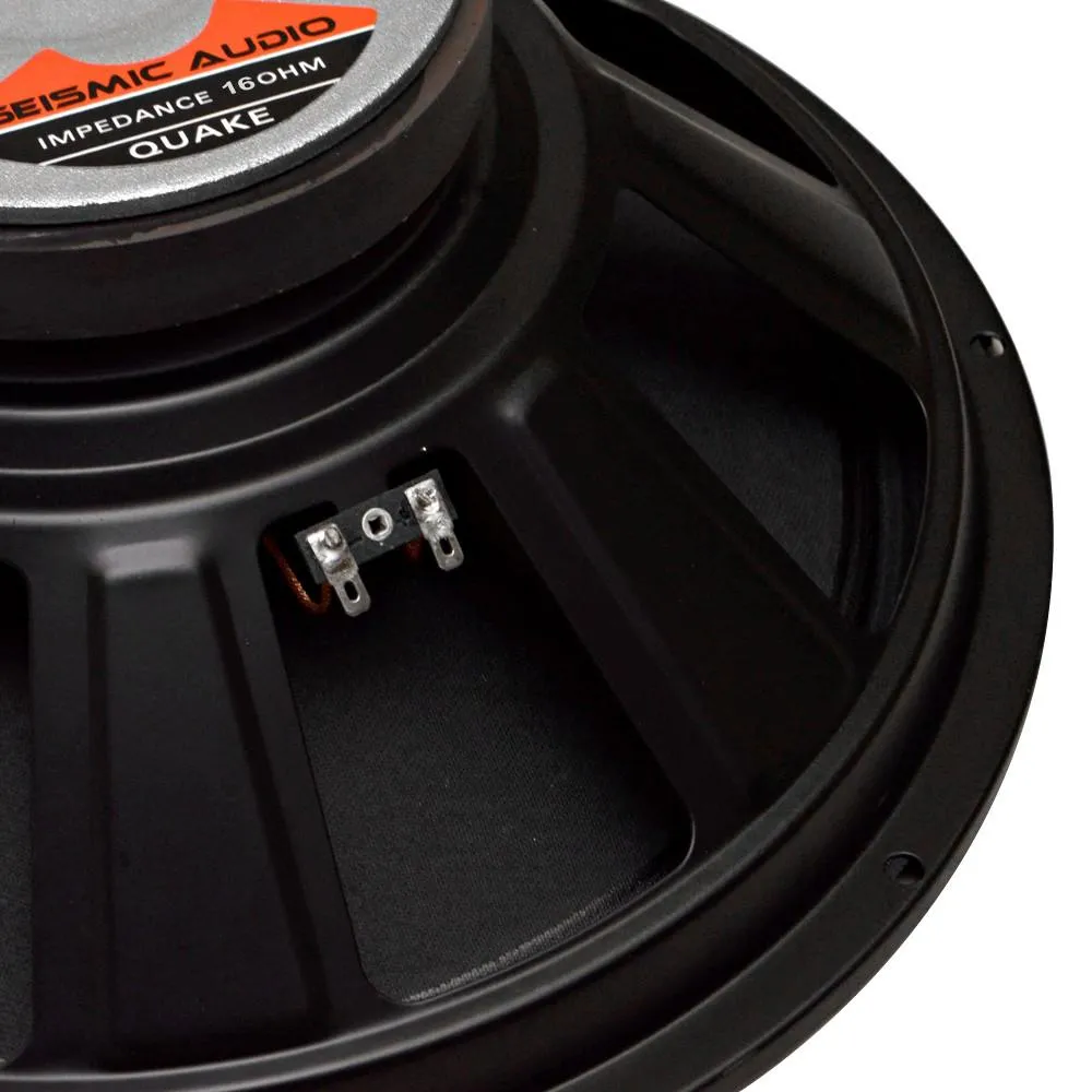 Quake 15" Steel Frame Speaker Driver 16 Ohm