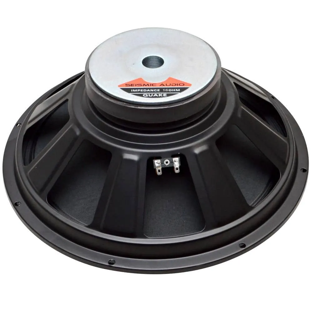 Quake 15" Steel Frame Speaker Driver 16 Ohm