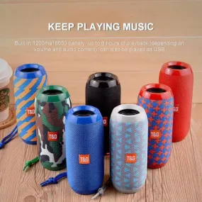 Quality Waterproof Speaker Bluetooth Wireless Tg117 Musical Instruments