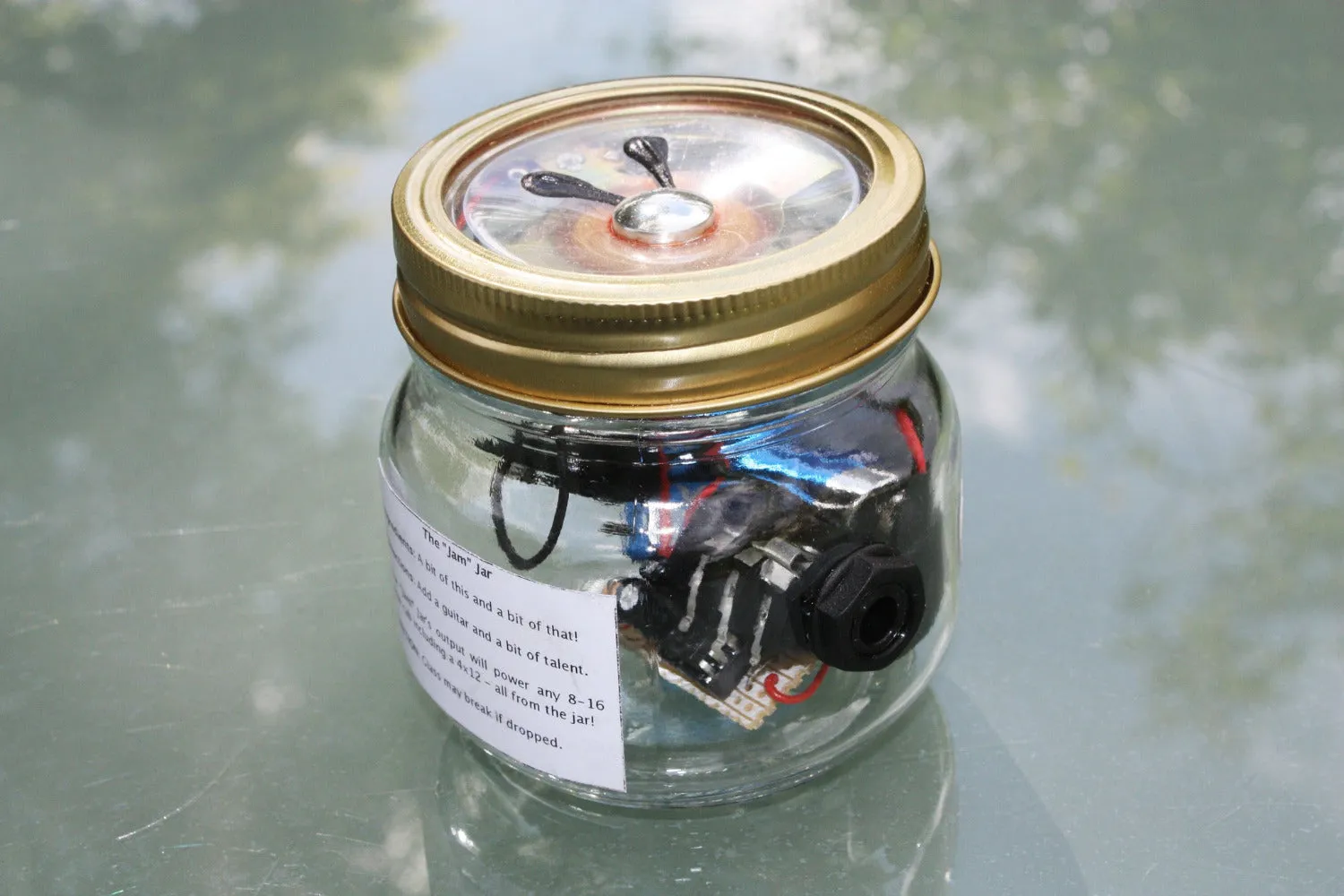"The Jam Jar" mini-amplifier