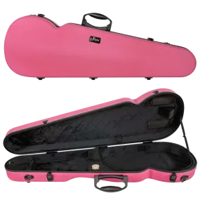 RAAN Shaped Violin Case Barbie Pink 3/4-4/4