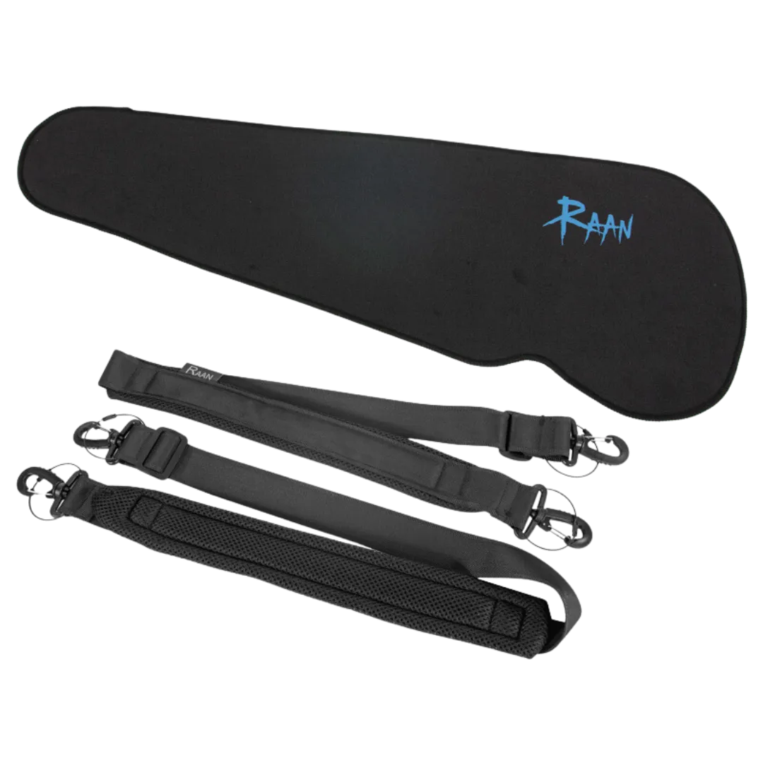 RAAN Shaped Violin Case Mint Green 1/4-1/2