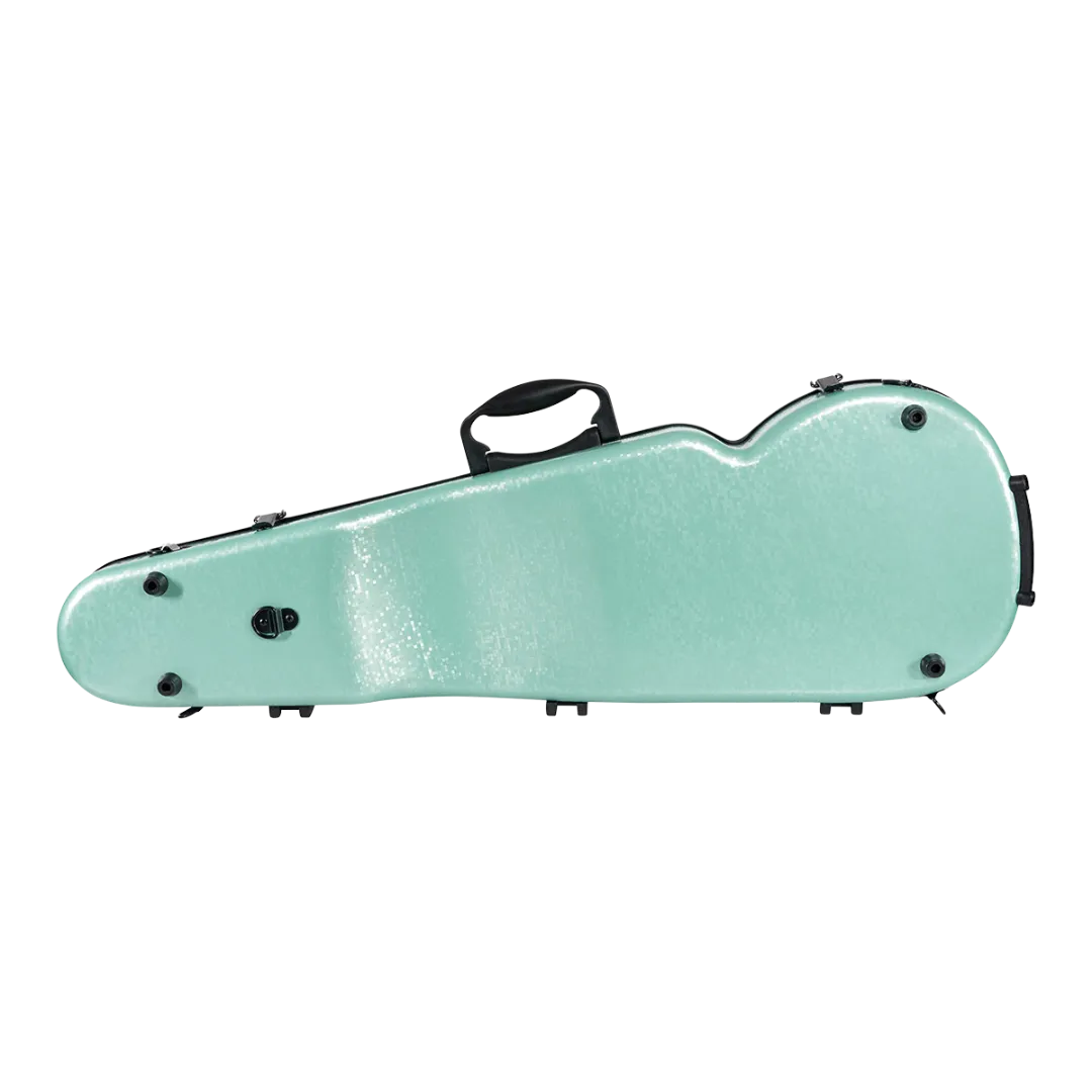 RAAN Shaped Violin Case Mint Green 1/4-1/2