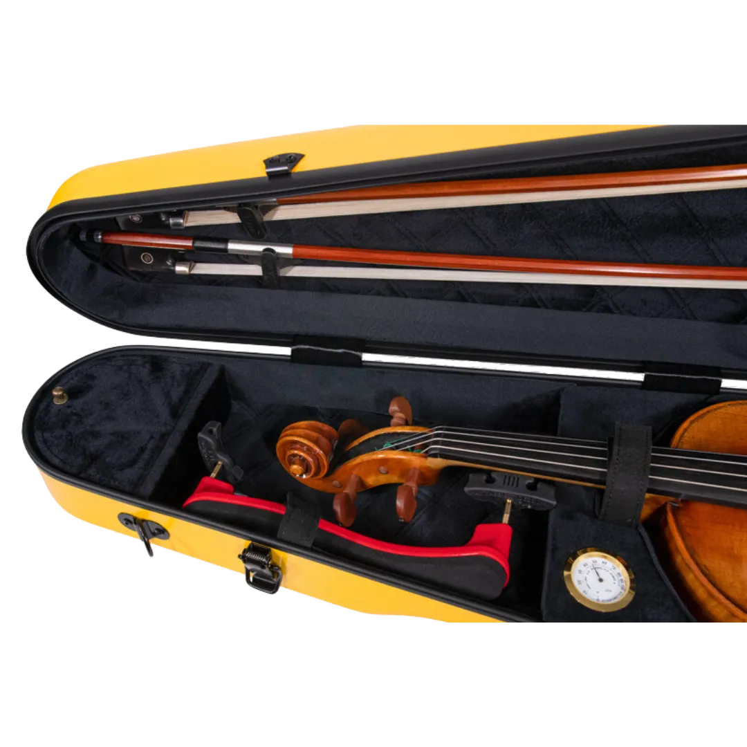 RAAN Shaped Violin Case Sunflower Yellow 3/4-4/4