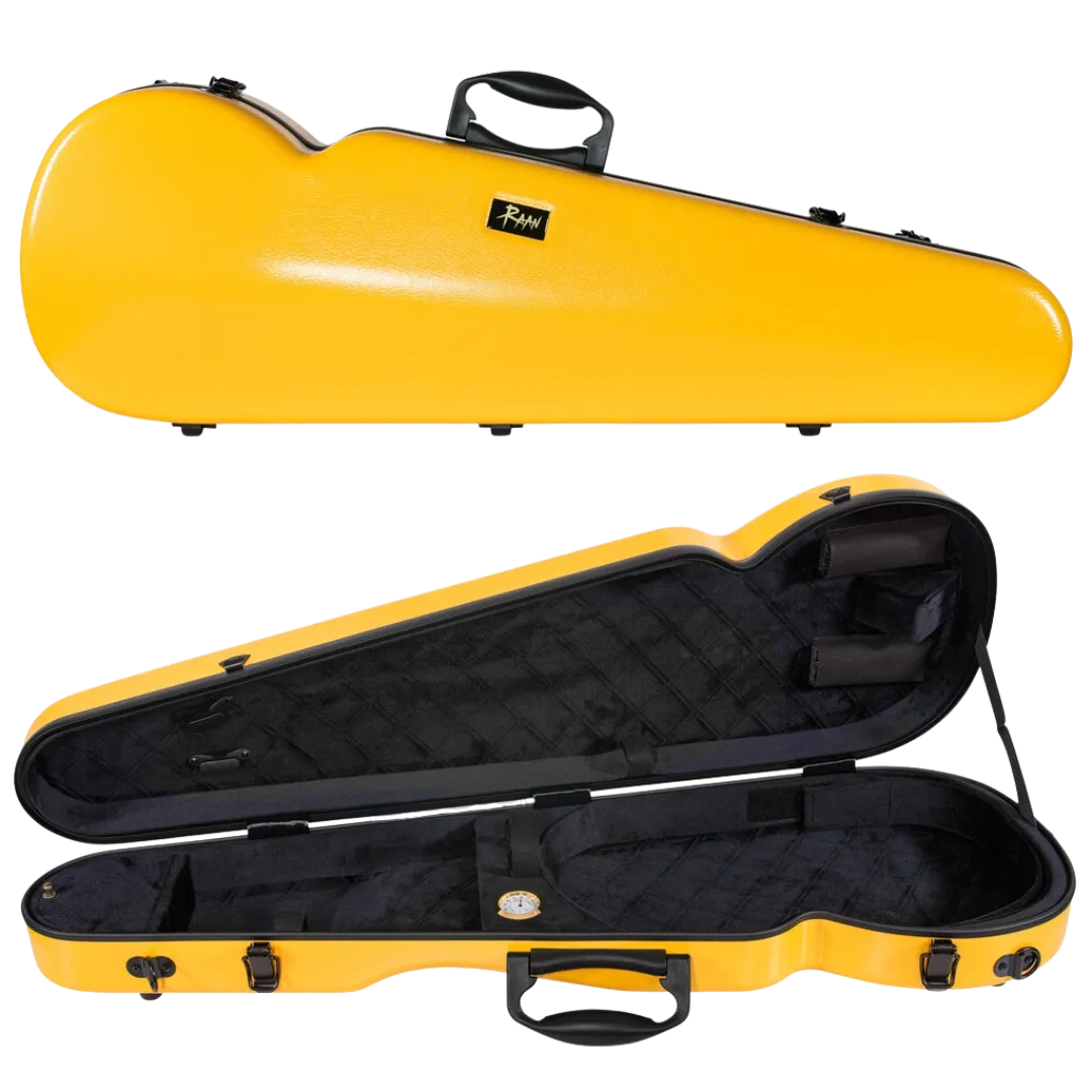 RAAN Shaped Violin Case Sunflower Yellow 3/4-4/4