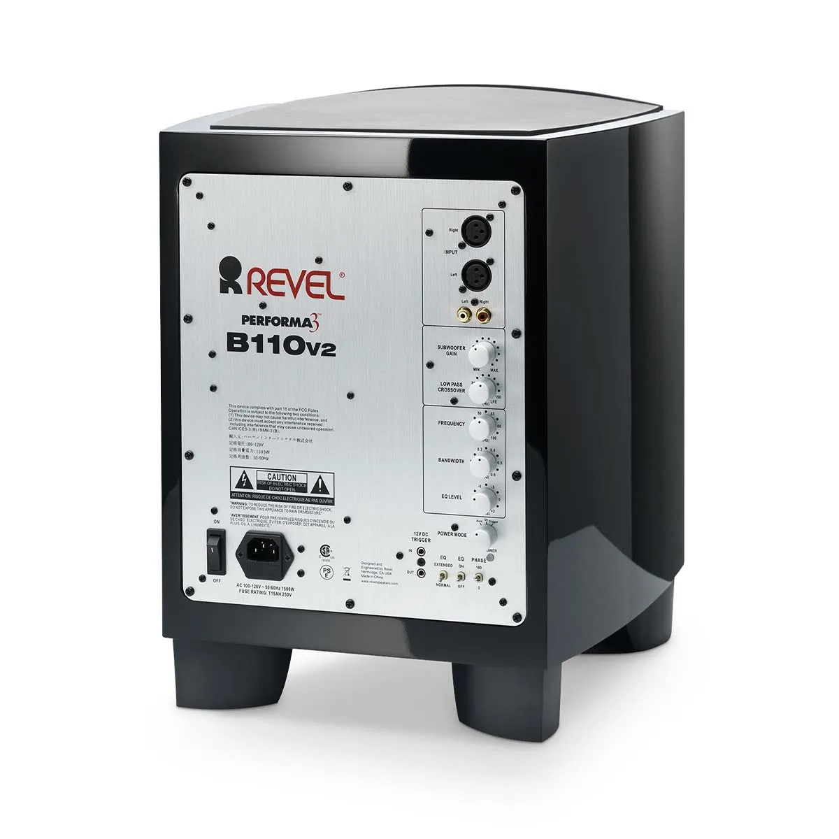 Revel B110v2 10” 1000W Powered Subwoofer