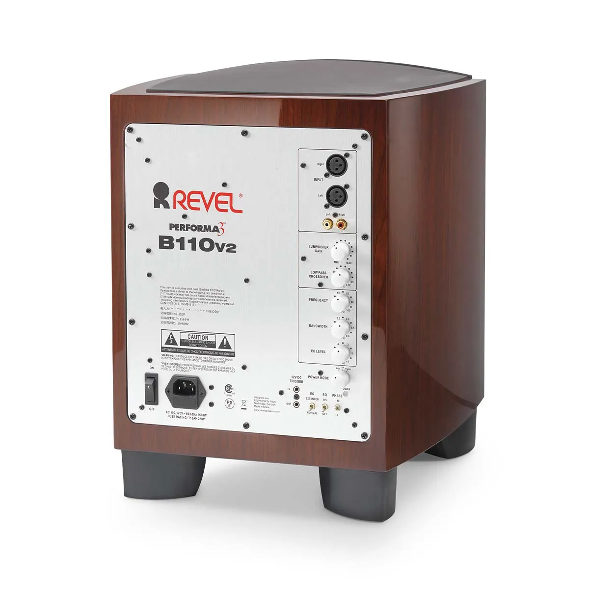 Revel B110v2 10” 1000W Powered Subwoofer
