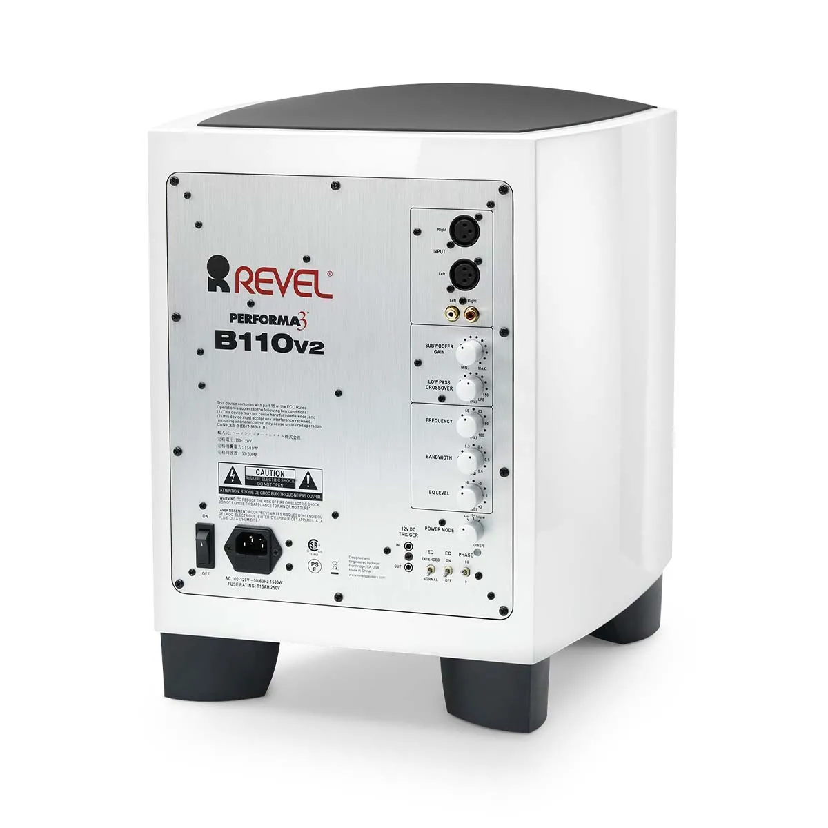 Revel B110v2 10” 1000W Powered Subwoofer