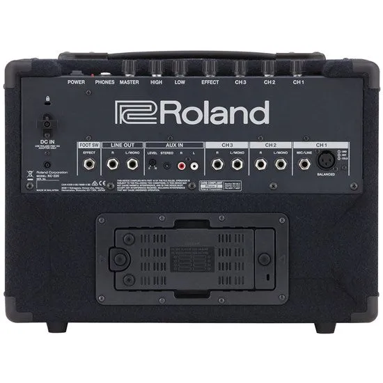 Roland KC220 3-Channel Battery Powered Stereo Keyboard Amplifier