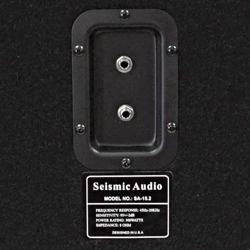 SA-15.2 - Pair of 15" Compact DJ / PA Speaker Cabinet
