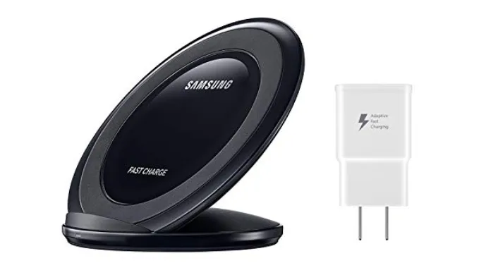 Samsung Qi Certified Fast Charge Wireless Charge Pad   Stand   Wall Charger - Ships Next Day!