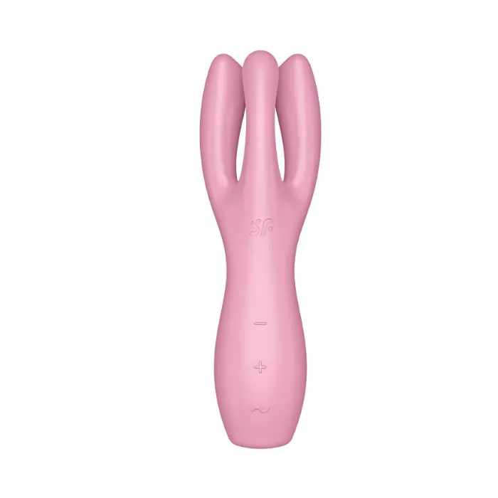Satisfyer ''Threesome'' 3 Lay-On Vibrator -Pink