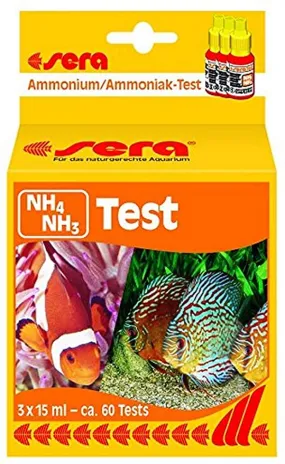 Sera Ammonium/Ammonia (NH4/NH3) Test Kit 0.5oz 15ml