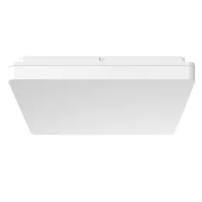SUNSET-400 Square LED Oyster Light Trio 35w in White