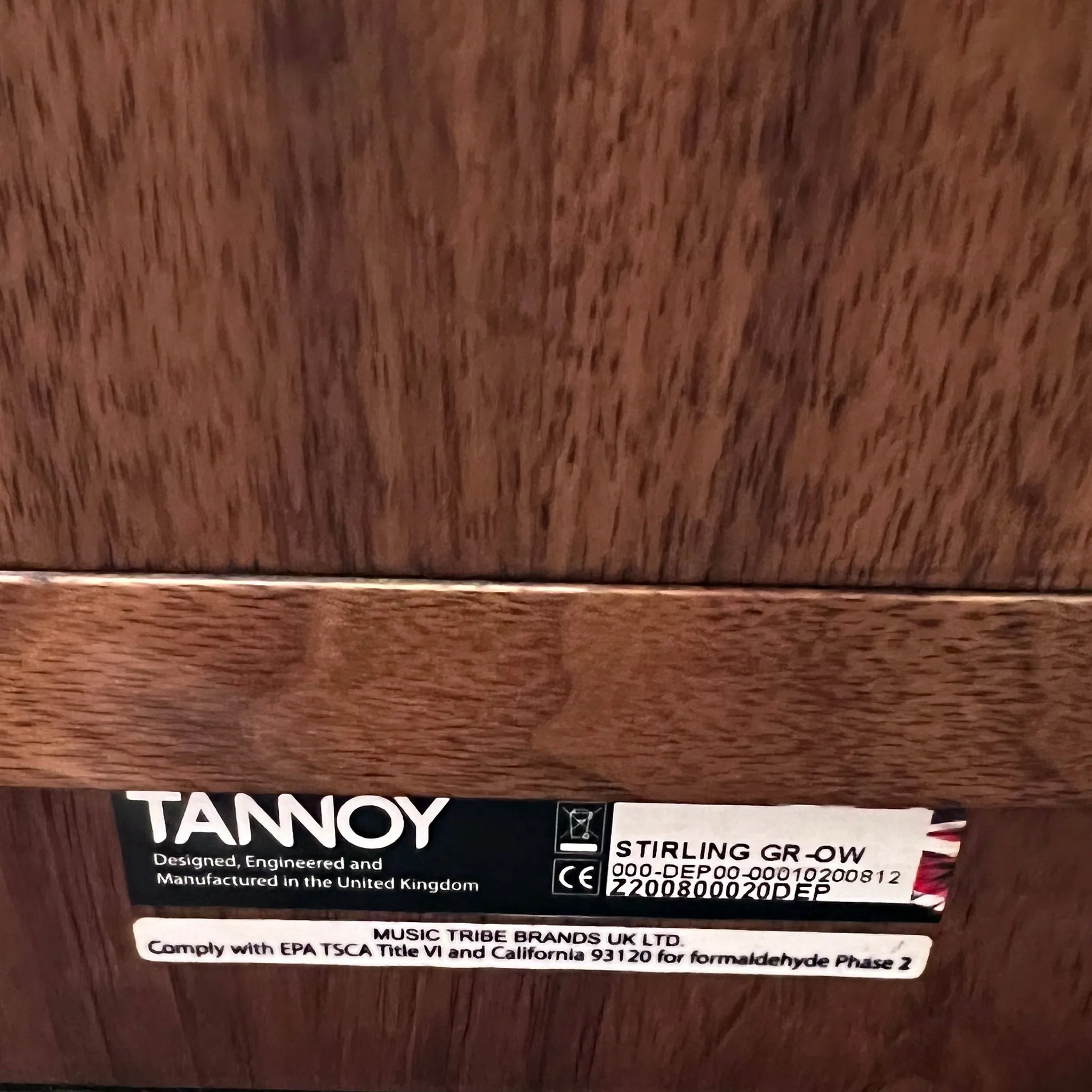 Tannoy Stirling Loudspeaker (each) (BLEM)