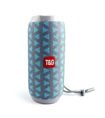 TG117 Wireless Bluetooth Speaker Support TF Card FM Radio Aux Music Player Outdoor Waterproof Portable Column Loudspeaker