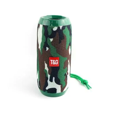 TG117 Wireless Bluetooth Speaker Support TF Card FM Radio Aux Music Player Outdoor Waterproof Portable Column Loudspeaker