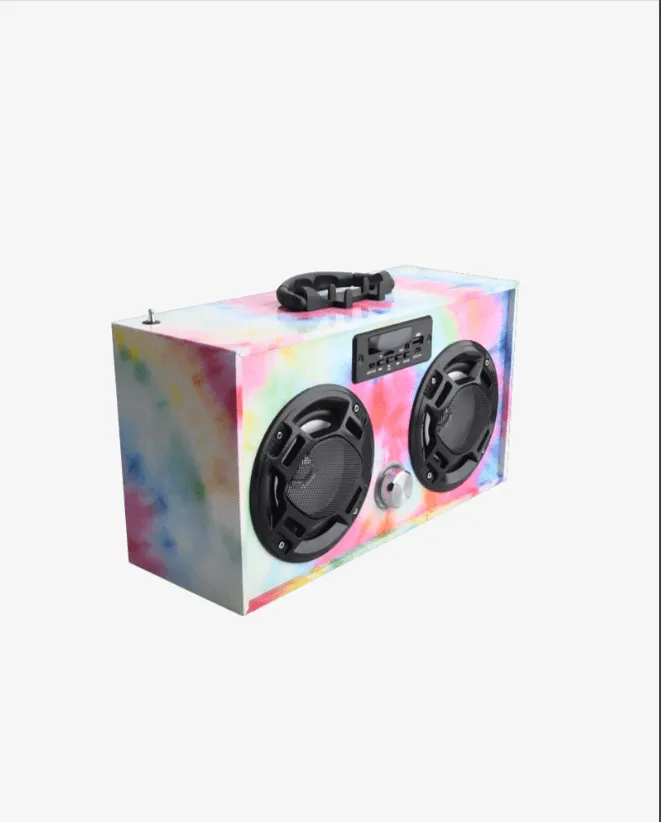 Tie Dye Boombox