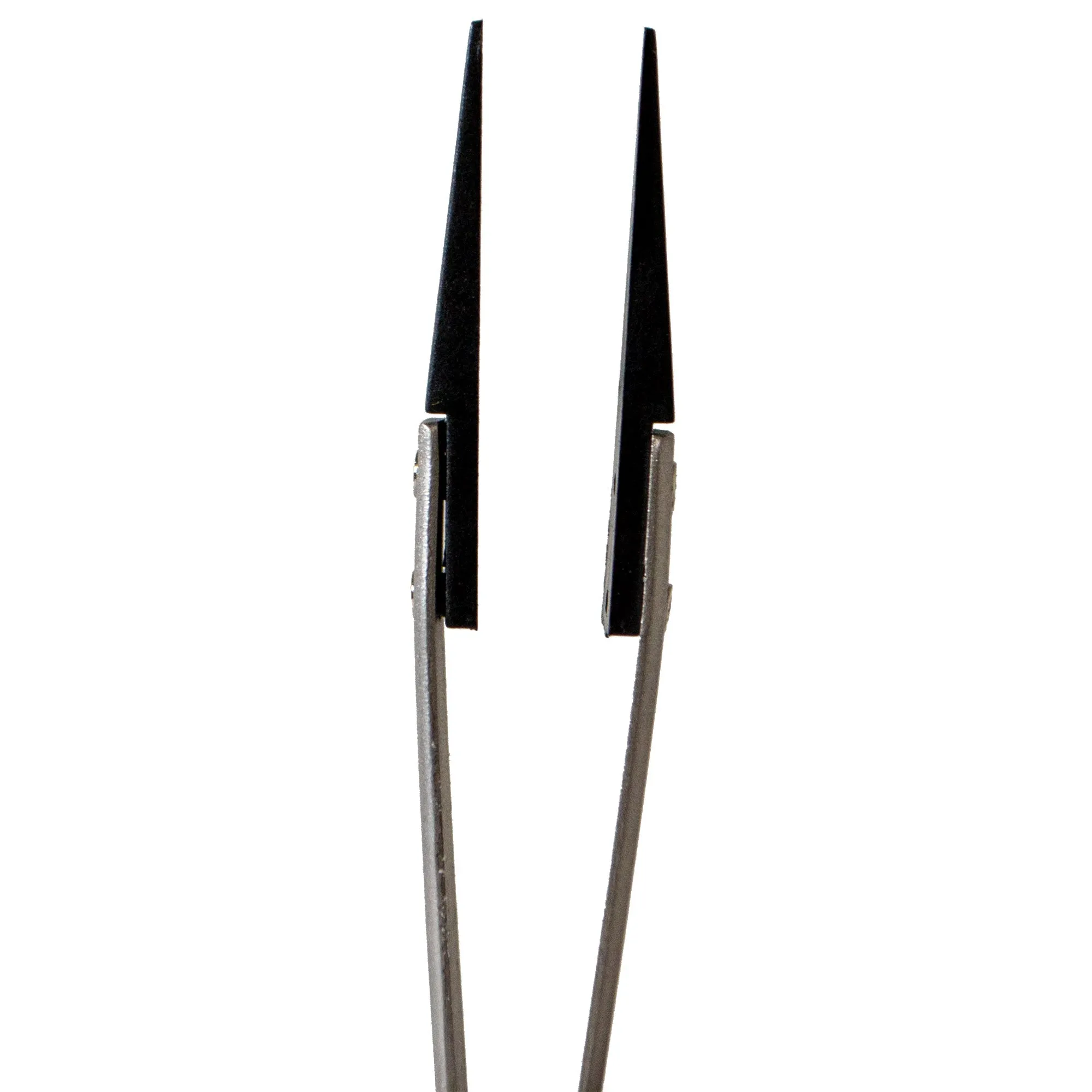 Tweezers for batteries, fine fibre tips