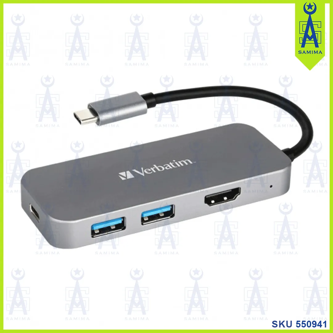 TYPE C HUB WITH PD 100W, HDMI, USB3.0 66123