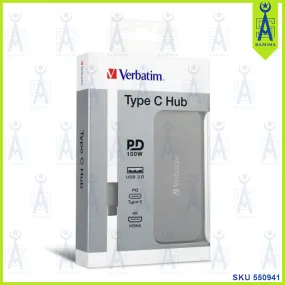 TYPE C HUB WITH PD 100W, HDMI, USB3.0 66123