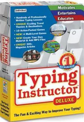 TYPING INSTRUCTOR DELUXE 17 (WIN 2000,XP,VISTA,WIN 8)