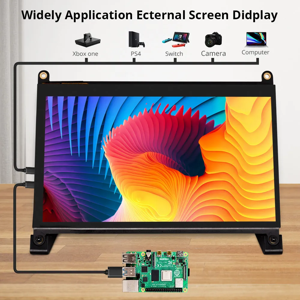 UPi B2 - Raspberry Pi 7" Touchscreen HDMI Monitor | UPERFECT UPi