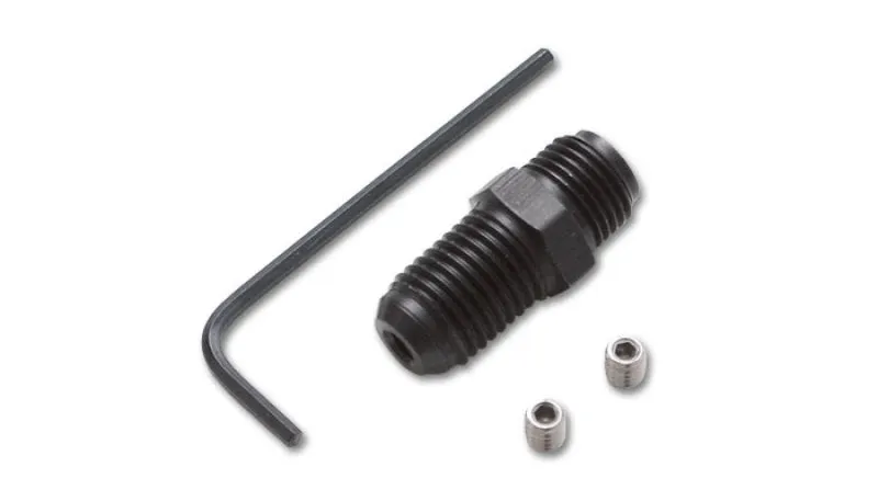 Vibrant  -4AN to 1/8" NPT Oil Restrictor Fitting Kit w/ 2 S.S. Jets 10289