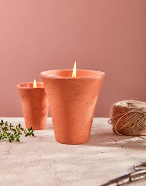Victorian Large Herb Pot Candles