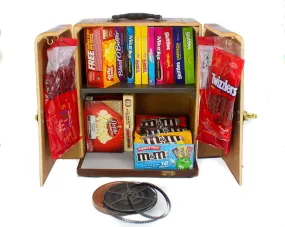 Vintage Popcorn and Candy Storage Cabinet, Movie Room & Home Theater Décor, 1950 Keystone 8mm Projector Case