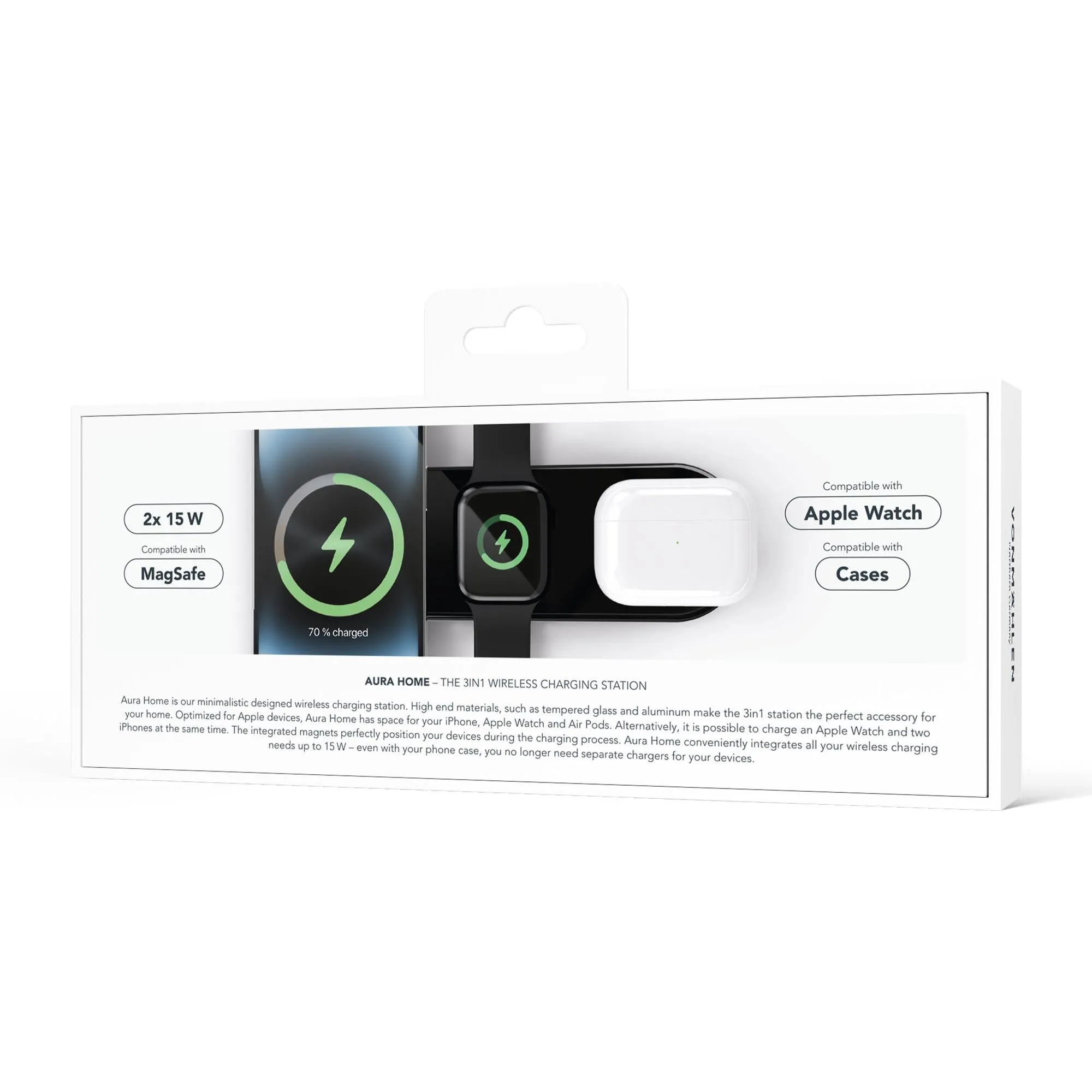 Vonmahlen Aura Home Charge Station (Black)