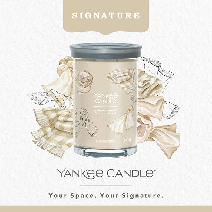 WARM CASHMERE SIGNATURE LARGE TUMBLER CANDLE
