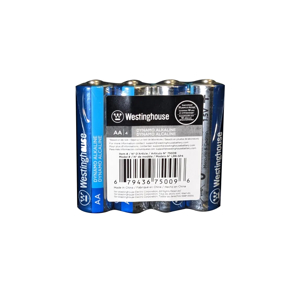 Westinghouse AA Dynamo Alkaline 60 Pack Box