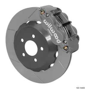 Wilwood 15  Ford Mustang Forged Superlite 4R Rear Big Brake Kit 14.00in Rotor (Anodized)
