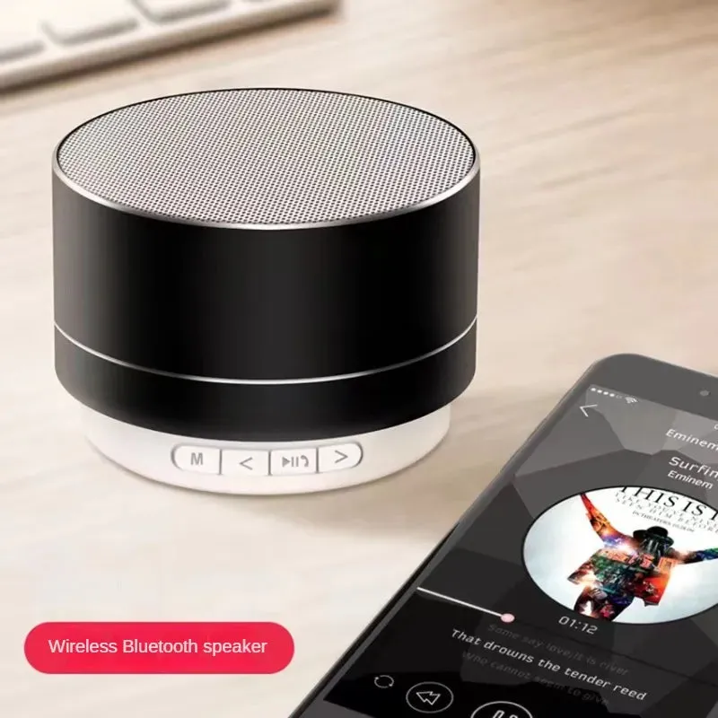Wireless Bluetooth Outdoor Subwoofer Mini Portable Speaker Radio Music Speaker Wireless Speaker Portable Plugin Card Gift Audio