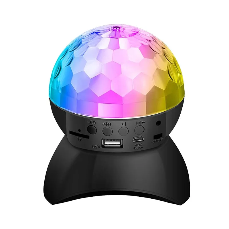 Wireless Bluetooth Speaker Stage Light LED Disco Ball Lights