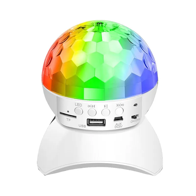 Wireless Bluetooth Speaker Stage Light LED Disco Ball Lights