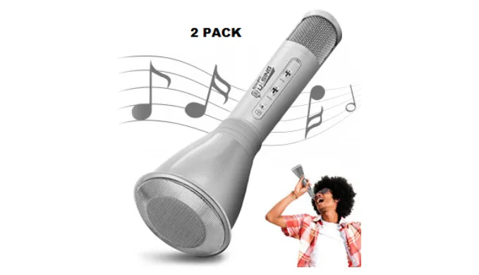 Wireless Karoake Microphone Speaker - Ships Next Day!