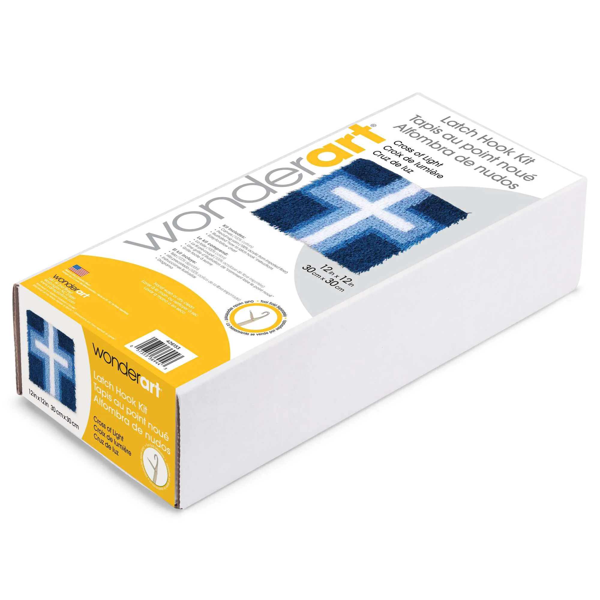 WonderArt Cross Of Light Kit 12" x 12", Discontinued items