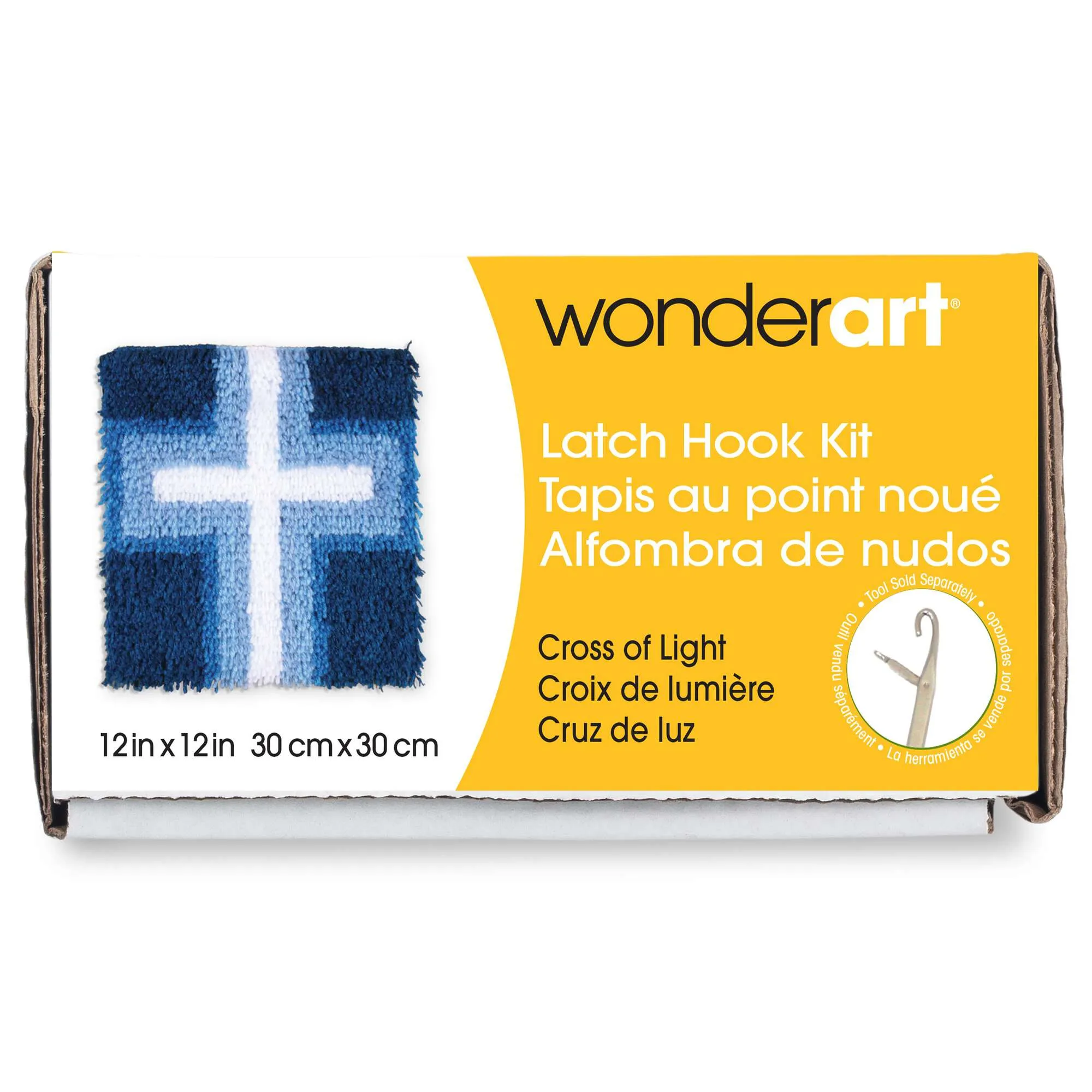 WonderArt Cross Of Light Kit 12" x 12", Discontinued items