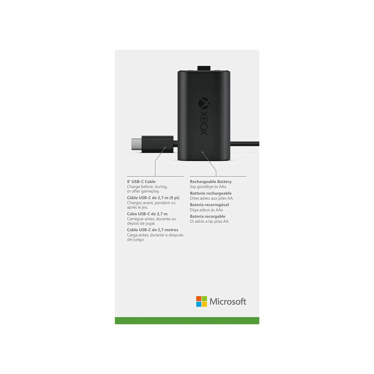 Xbox Rechargeable Battery   USB-C Cable