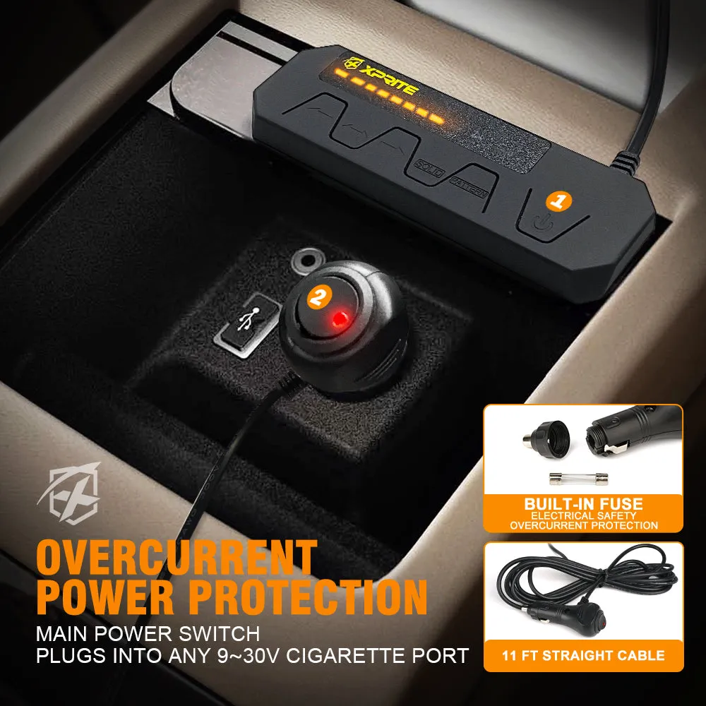 Xprite Contract G1 Series Dual LED Traffic Advisor Strobe Lights - Multiple Light Color Options
