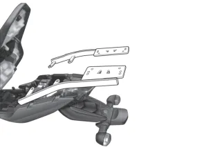 Yamaha Diversion XJ600 S ABS (09-16) SHAD Top Box Fitting Kit