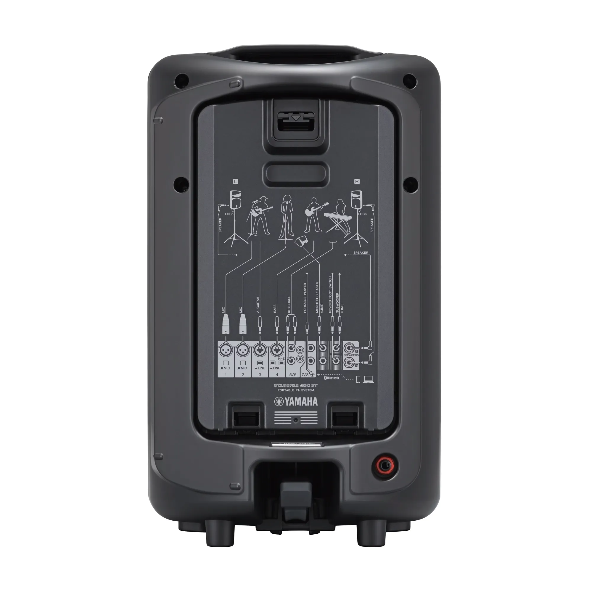 Yamaha Stagepas 400BT Portable PA System with Bluetooth